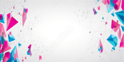 Fotografía Colorful abstract watercolor background with paint splashes, ink textures, confe