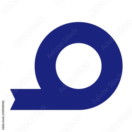 vector illustration of a tape 