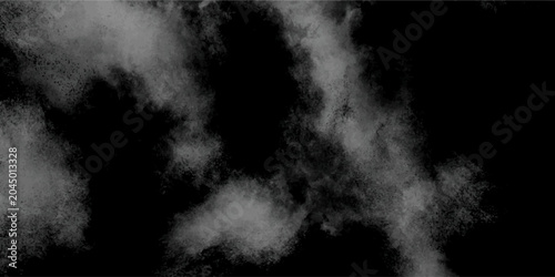 Принти на полотні Abstract black fog design with smoke texture overlays