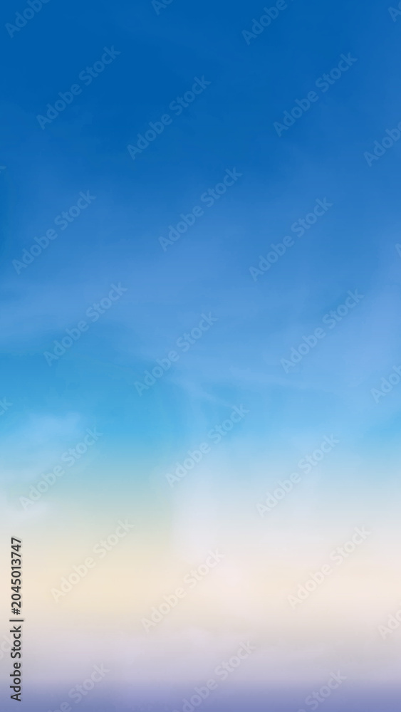 Obraz premium Gradient sky mobile wallpaper with blue to purple hues and soft texture