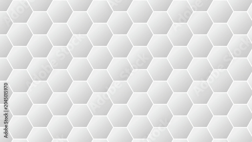 Geometric Hexagonal Pattern Design Isolated