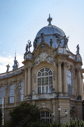 facade of the Hungarian Agricultural Museum and Library, Hungary, Budapest