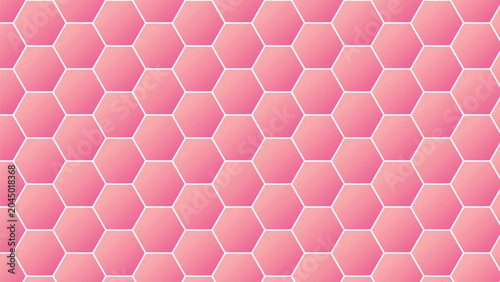 seamless pattern with hexagons