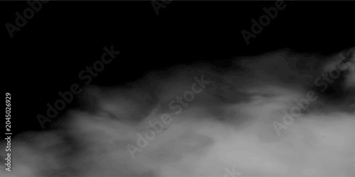 Photography Abstract black fog design with smoke texture overlays