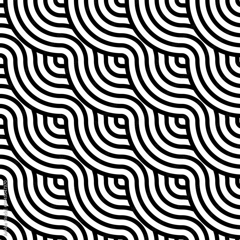 Obraz premium black and white pattern