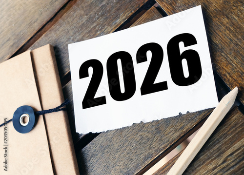2026 plans with digital marketing concepts,business team and goals