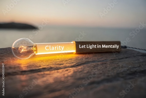 Clarity Illuminates Upward Movement with Bright Light in Nature