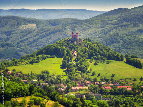 Banska Stiavnica, Slovakia - calvary view in the mountains