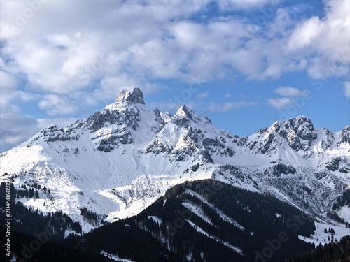 Winter in the Austrian Alps
