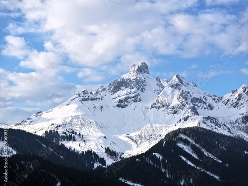 Winter in the Austrian Alps