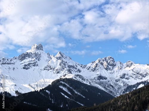 Winter in the Austrian Alps