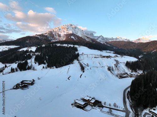 Winter in the Austrian Alps