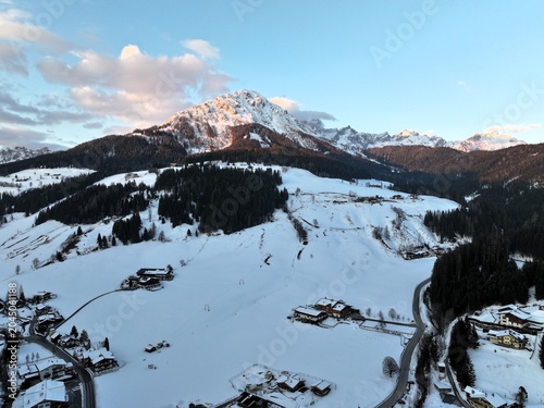 Winter in the Austrian Alps