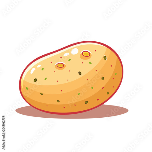 Cartoon potato illustration
