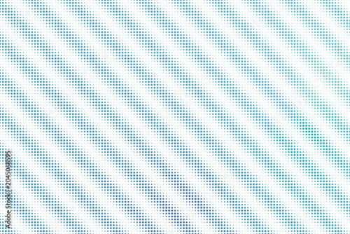Light blue diagonal holographic halftone dotted pattern texture teal dots