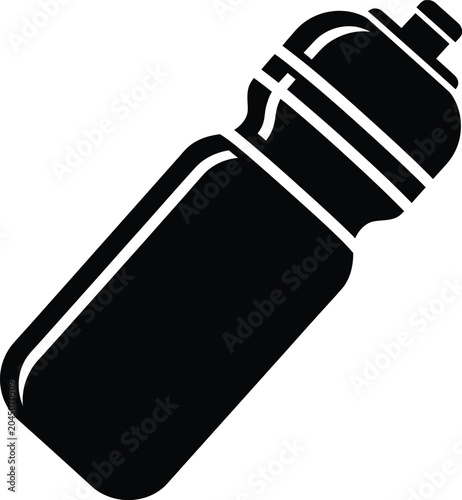 Water Bottle Sports Bottle Silhouette Icon