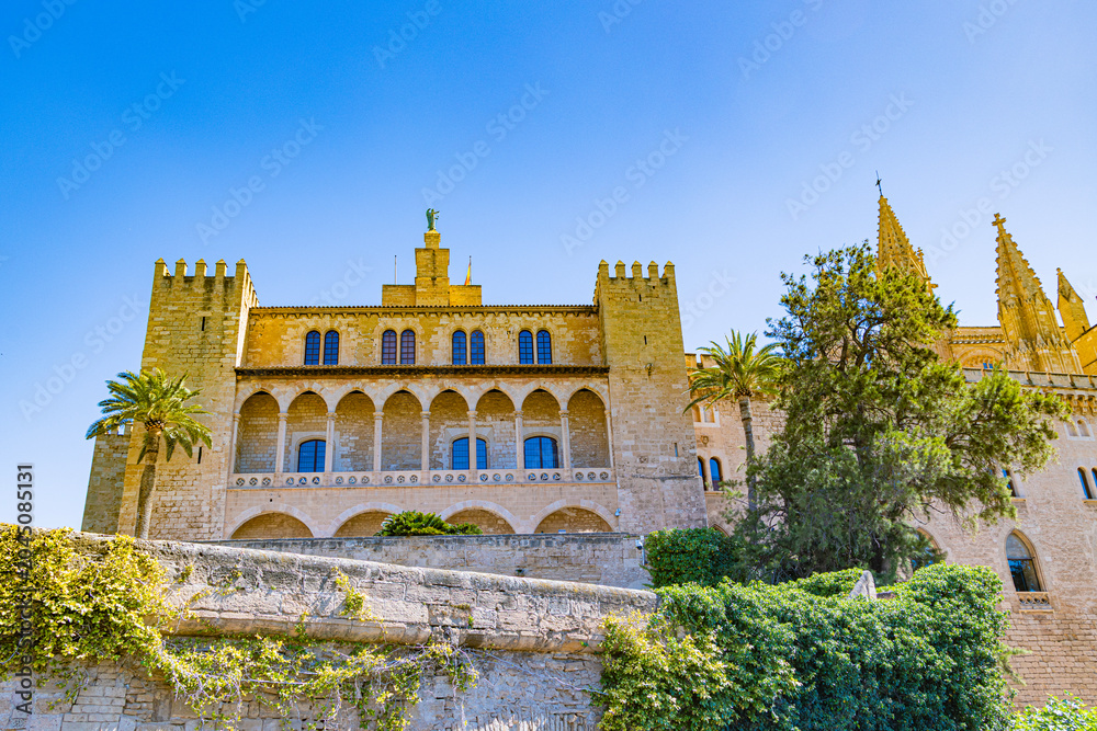Fototapeta premium Palma de Mallorca by the Sea, Light and Stone Mediterranean Soul