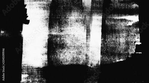 Abstract Glitch Noise Texture Video Overlay Effect.