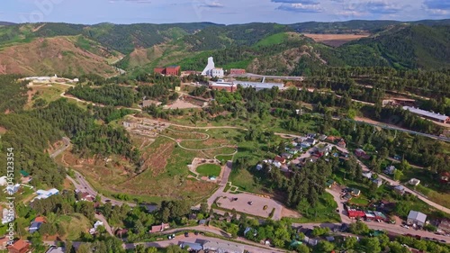 Lead South Dakota Aerial Summer View