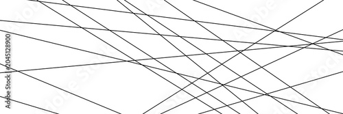 Εκτύπωση καμβά Chaotic arrangement of straight geometric lines