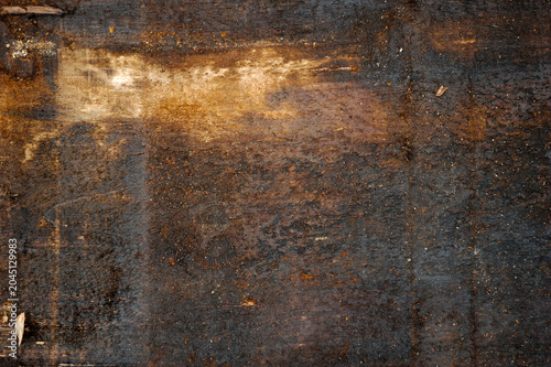 Dark Distressed Wood Texture Background Close Up