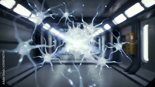 Neurons in SciFi Corridor.