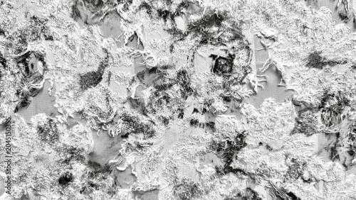 Tableau sur toile textured jacquard metallic brocade fabric showcases an intricate monochrome flor