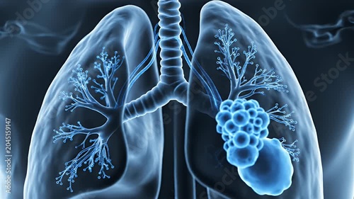 Lungs with Tumor.