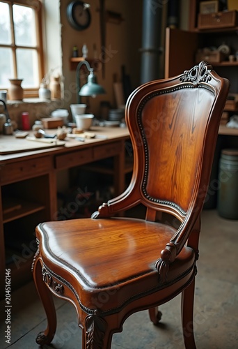 Vintage Wooden Furniture Restoration Workshop Authentic Antique Refinishing Service Memories Revived Furniture Makeover