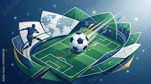 Analyse Tactique D’Un Terrain De Football Numérique