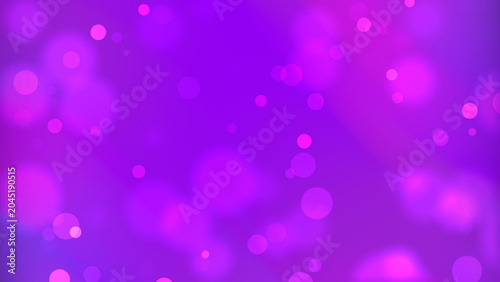 Abstract Purple Bokeh Light Effect Background