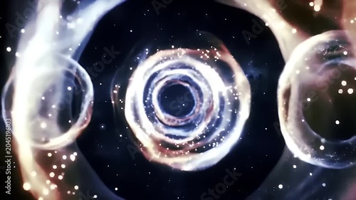 Nebula cosmic scene.