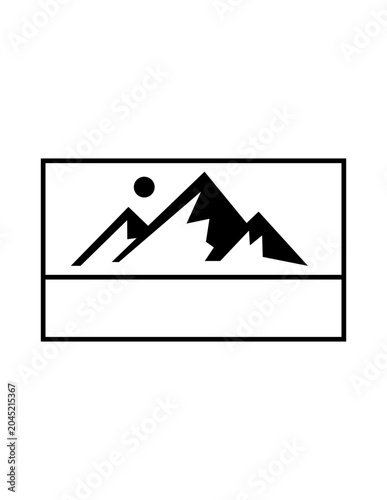 minimalist mountain