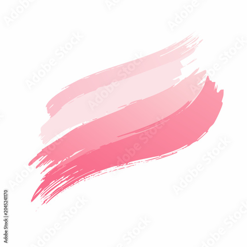 Pink Brush Strokes Abstract Background
