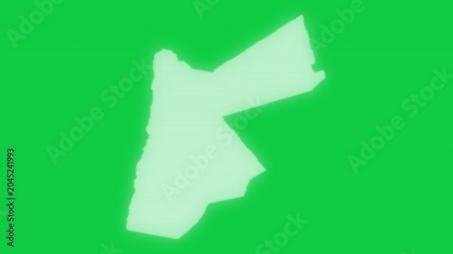 Jordan VHS old screen effect map pop animation green background