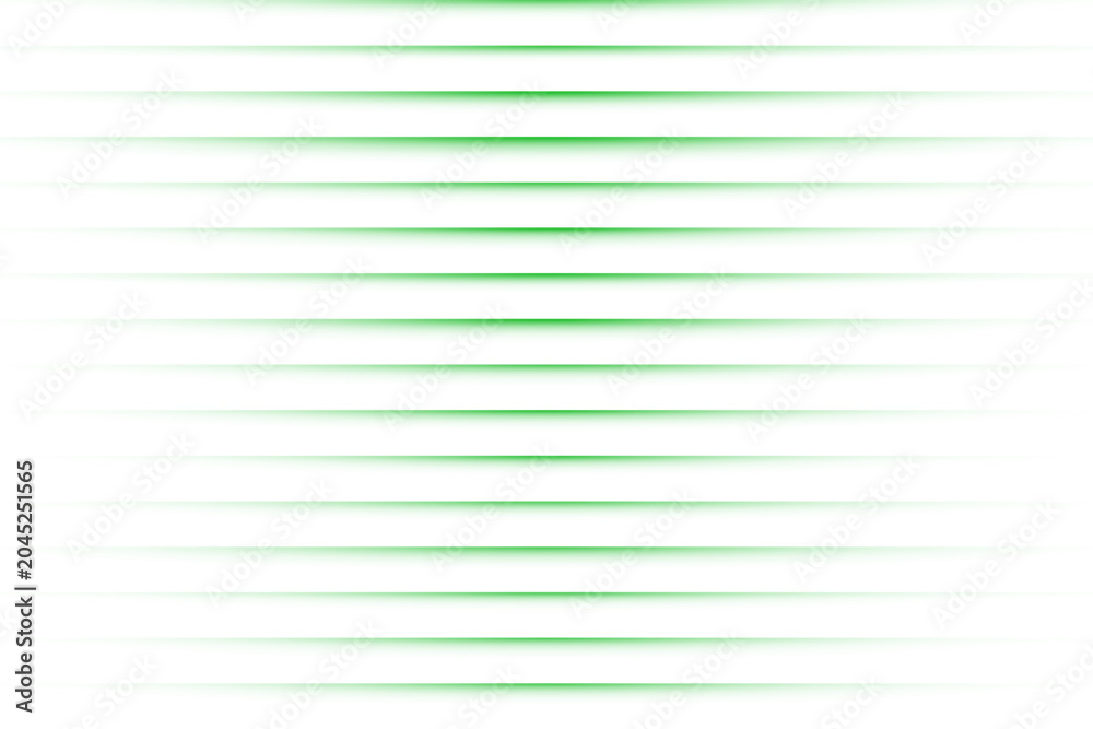 Fototapeta premium Abstract Green Horizontal Lines Background with Soft Gradient Shadows for Modern Digital Design Projects