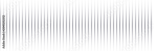 Tableau sur toile Abstract Vertical Slat Background with Soft Shadows for Minimalist Interior Desi