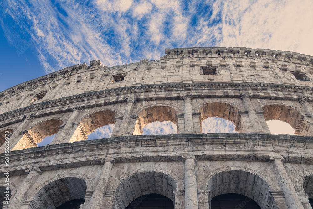 Fototapeta premium Roman Colosseum Architecture in Rome