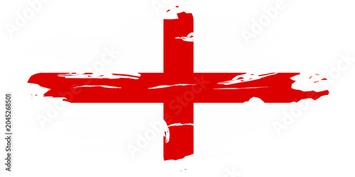 england flag with grunge style