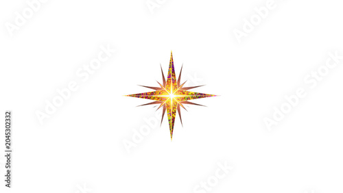 Vibrant Star Shines Brightly