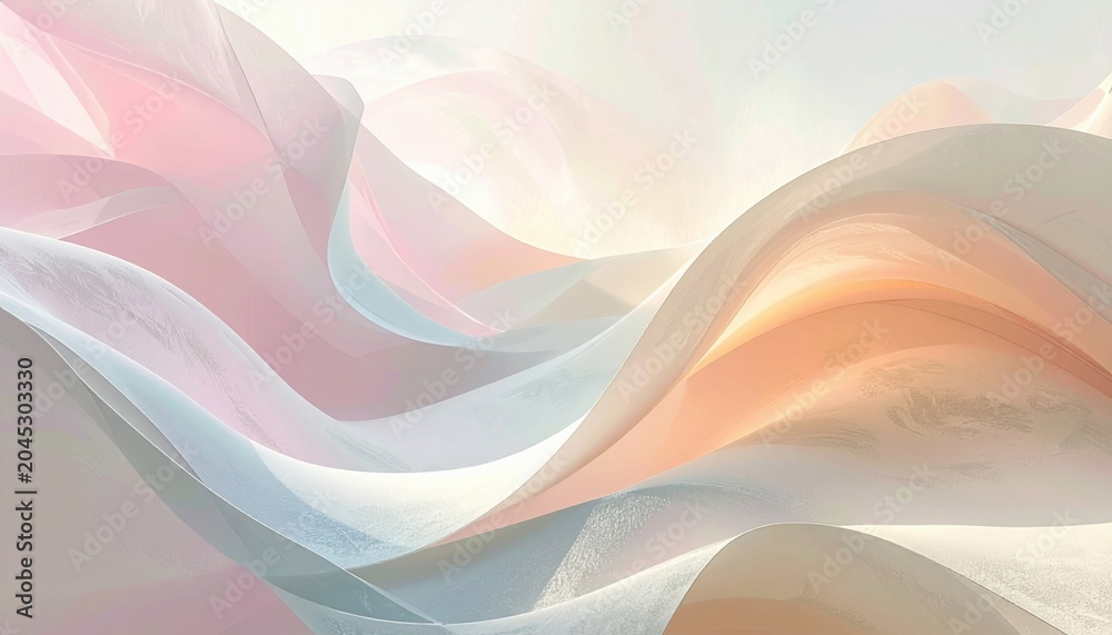 Obraz premium Soft Pastel Minimal Abstract Background Design