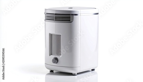 Modern White Air Purifier for Clean Indoor Air Quality.