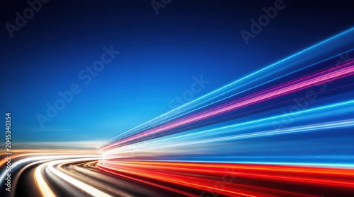 Dynamic wave track light fractial colorfull  Abstract illustration gradient modern background