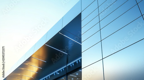 Modern building facade