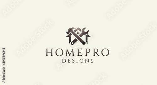 Logo design for HomePro Designs company.
