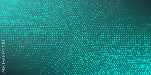 Foto Picture blue green whit mesh background  cyber nano information  abstract commun