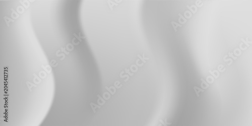 Bild auf Leinwand Disign white waves with soft shadows