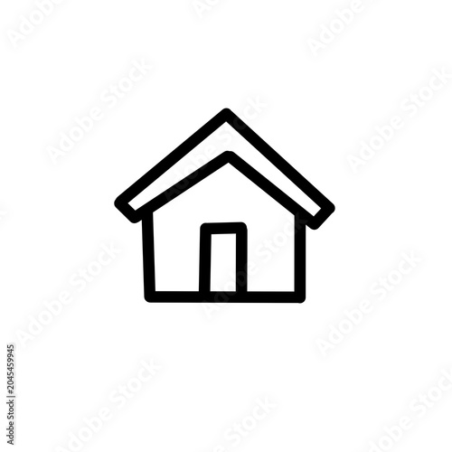 house icon on white background