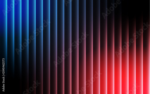 Gradient spectrum background seamless transition from deep blue to vibrant red vertical stripes