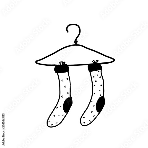 Foto Hanging Socks